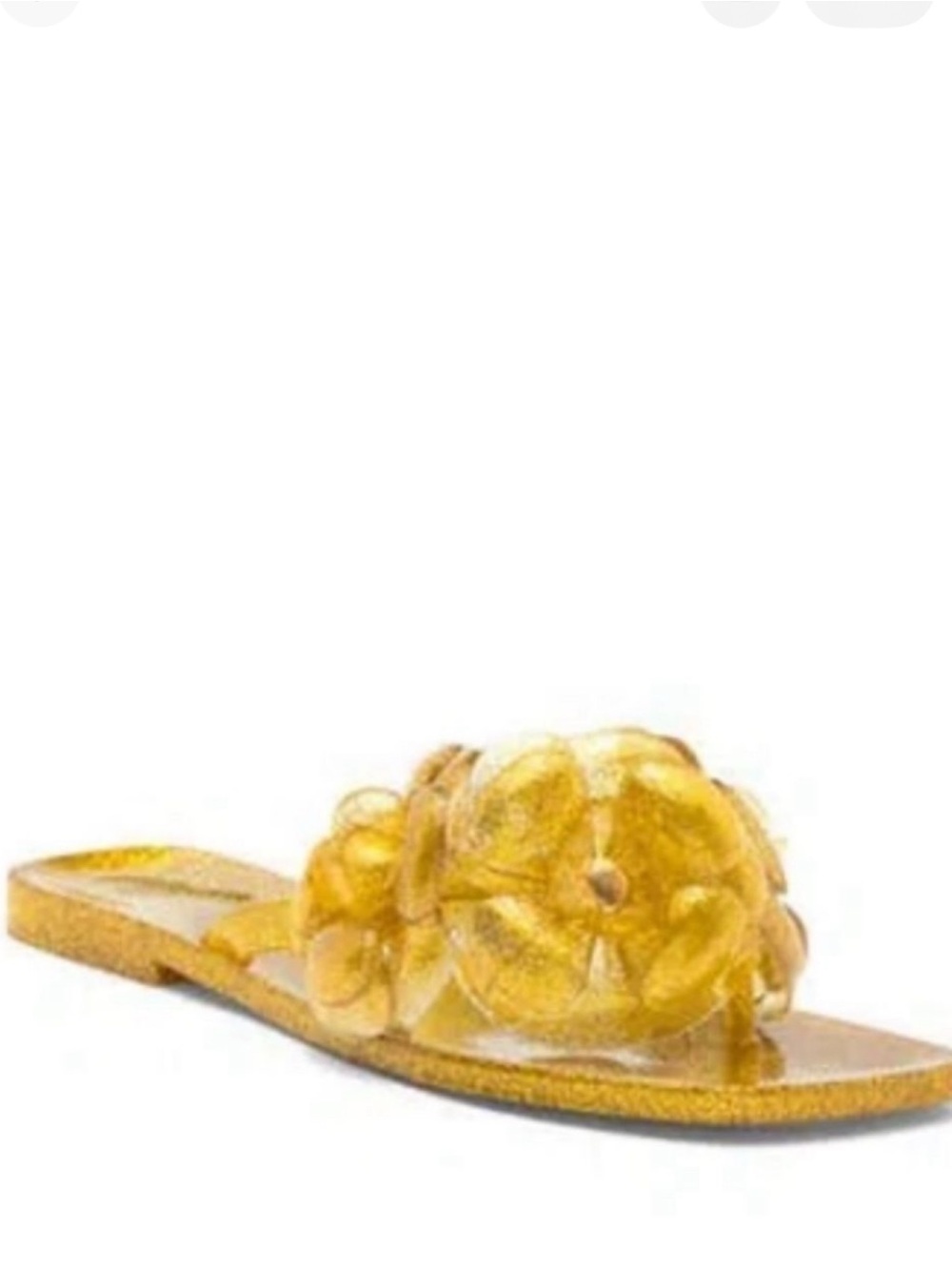 Jeffrey Campbell Floral Jelly Sandal